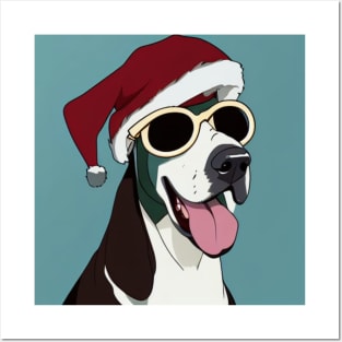 Funny great Dane design Posters and Art